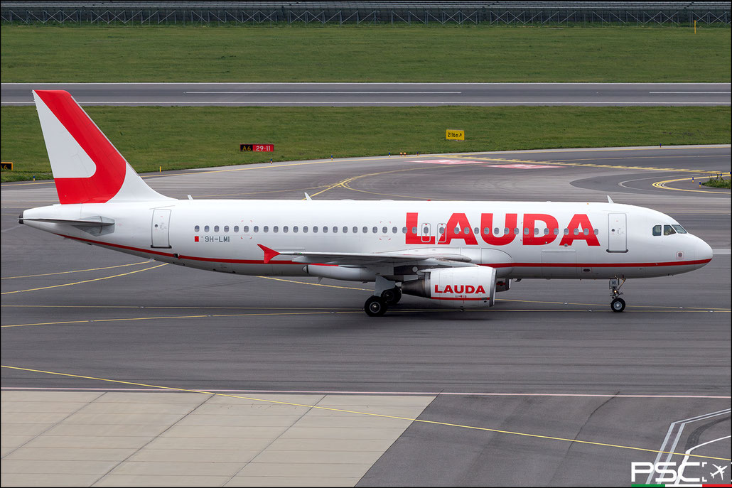 9H-LMI Airbus A320-214 5081  cfm56-5B4/P  Lauda Europe>Ryanair (GECAS) 2012  @ Vienna Airport 04 2024 © Piti Spotter Club Verona