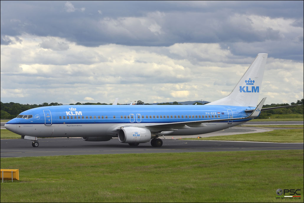 PH-BXB B737-8K2 29132/261 KLM Royal Dutch Airlines  @ Manchester Airport - 21.06.2015  © Piti Spotter Club Verona