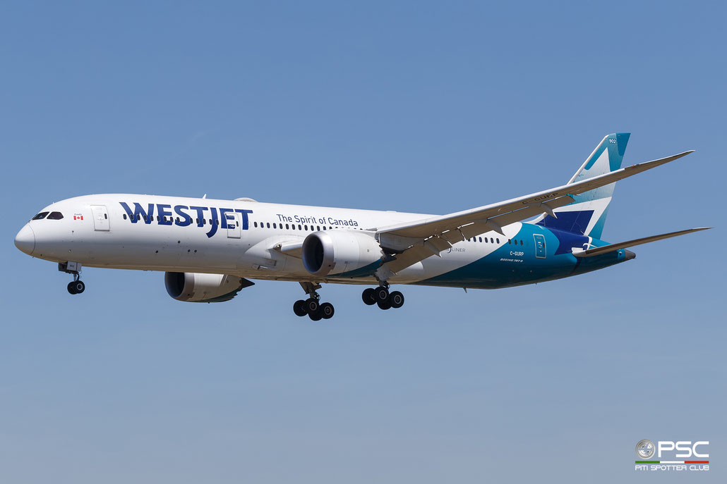 C-GURP Boeing 787-9 64975 810  902 WestJet 2019 @ Barcellona BCN 05 2026 © Piti Spotter Club Verona