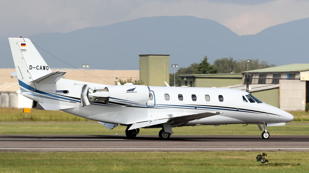 D-CAWO  Ce560XLS+  560-6271  Aerowest  @ Aeroporto di Verona 09.2020  © Piti Spotter Club Verona