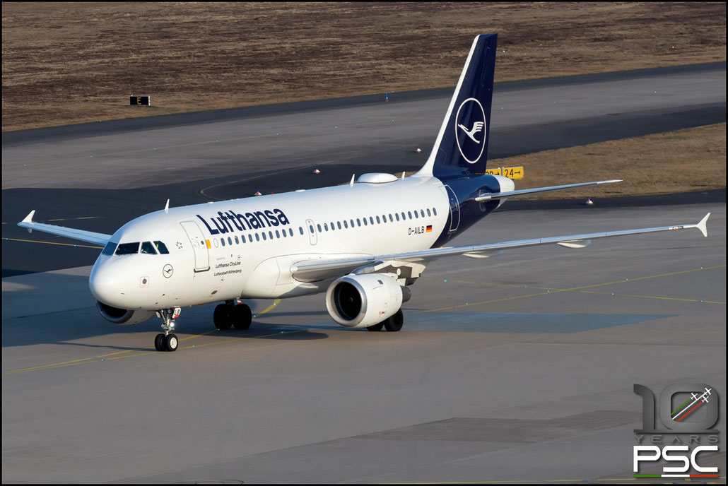 D-AILB  A319-114  610  Lufthansa CityLine  @ Colonia - Koeln Airport © 02 2022 Piti Spotter Club Verona
