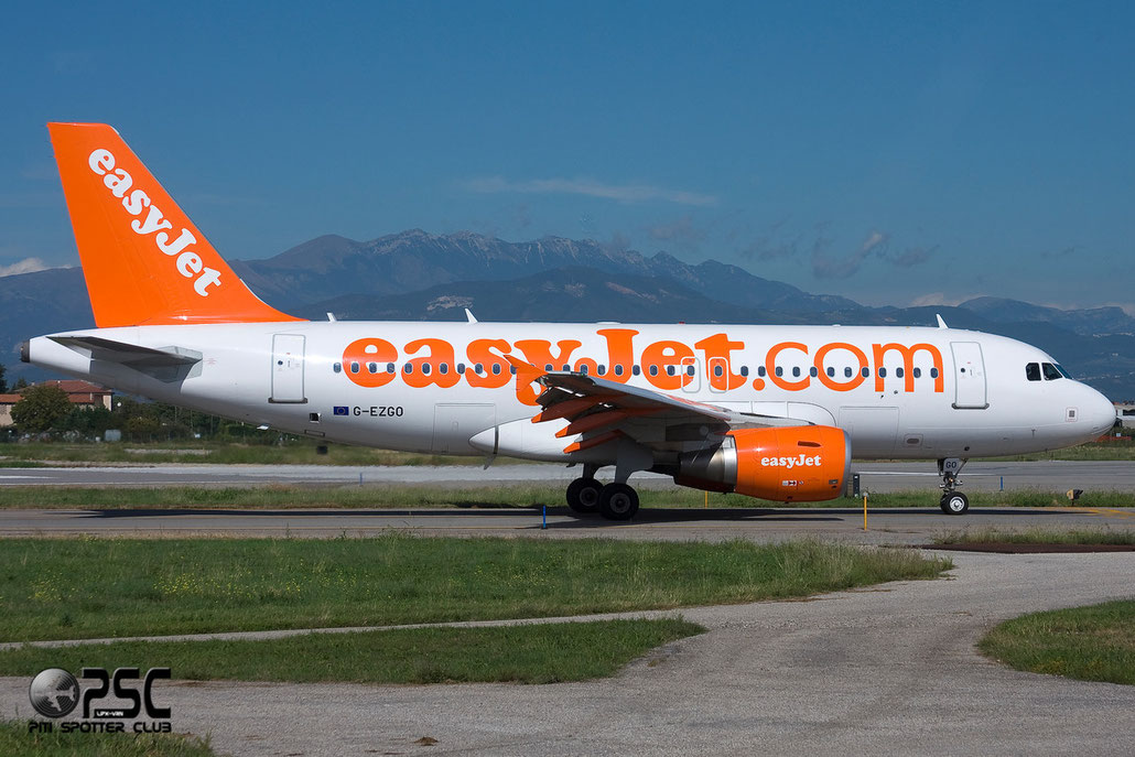 Airbus A319 - MSN 4785 - G-EZGO @ Aeroporto di Verona © Piti Spotter Club Verona
