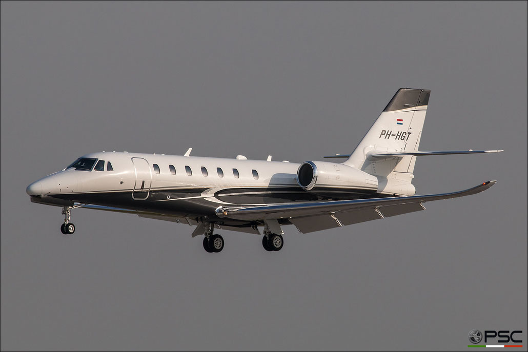 PH-HGT Ce680 680-0530 ASL - Air Service Liège @ Aeroporto di Verona © Piti Spotter Club Verona