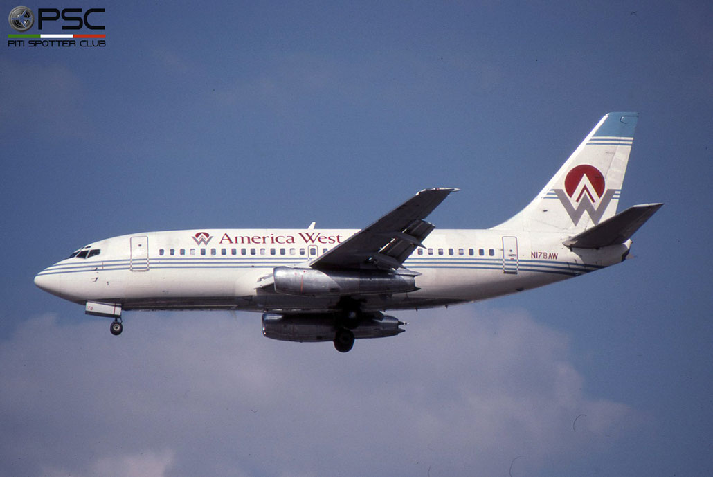 N178AW B737-277 22645/768 America West Airlines © 2018 courtesy of Marco Ceschi - Piti Spotter Club Verona