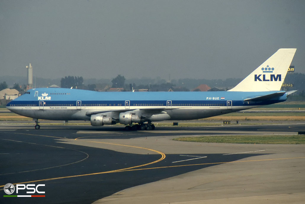 PH-BUE B747-206B 20399/156 KLM Royal Dutch Airlines © 2017 courtesy of Marco Ceschi - Piti Spotter Club Verona