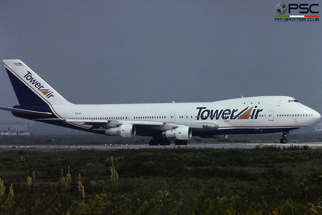 N93106 B747-131 19672/28 Tower Air © Piti Spotter Club Verona