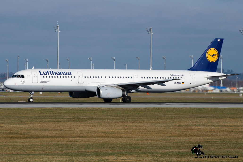 D-AIRB A321-131 468 Lufthansa @ Munich Airport 12.2016  © Piti Spotter Club Verona