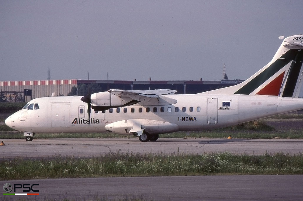 I-NOWA ATR42-300 051 Alitalia Express © 2018 courtesy of Marco Ceschi - Piti Spotter Club Verona