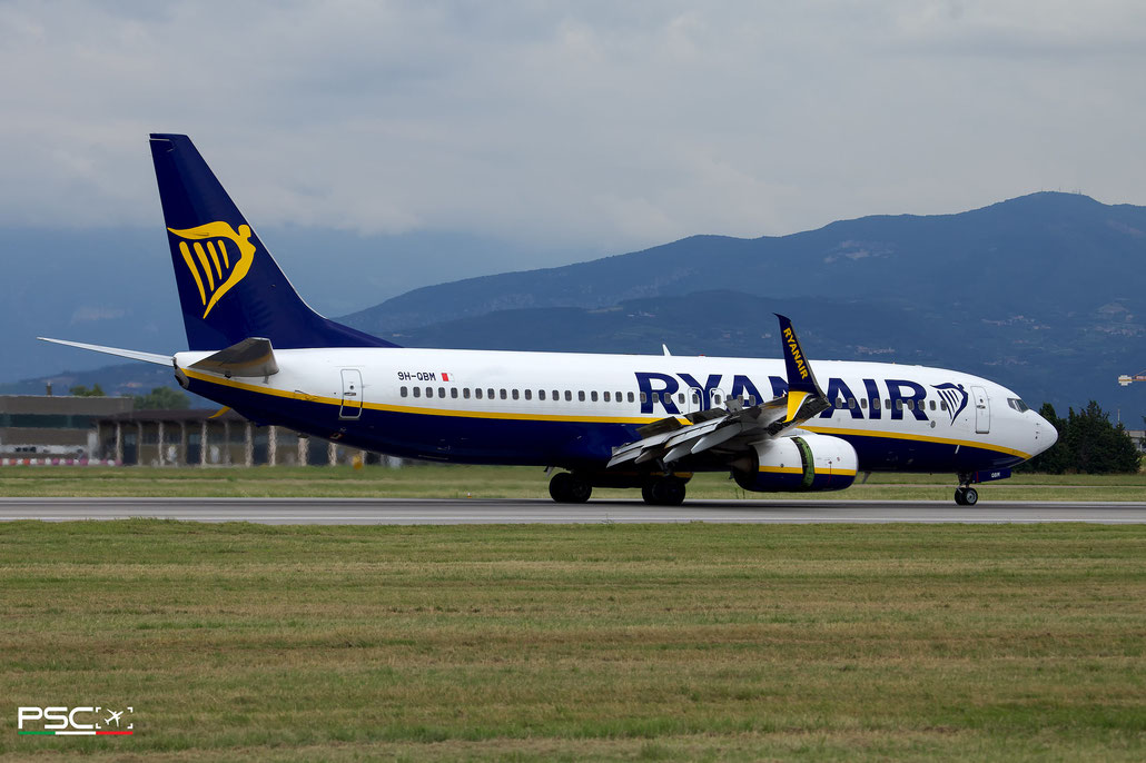 9H-QBM Boeing 737-8AS 44708 5665 cfm56-7B26E  Malta Air>Ryanair 2015  @ Aeroporto di Verona 08 2025 © Piti Spotter Club Verona