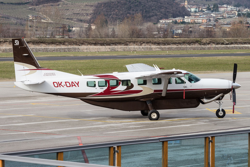 OK-DAY - Cessna 208B Grand Caravan - Private @ Aeroporto di Trento © Piti Spotter Club Verona