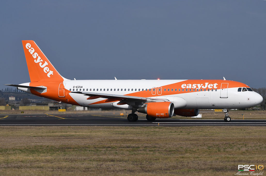 G-EZUA  A320-214  4588  easyJet  @ Aeroporto di Verona  03 2022 © Piti Spotter Club Verona