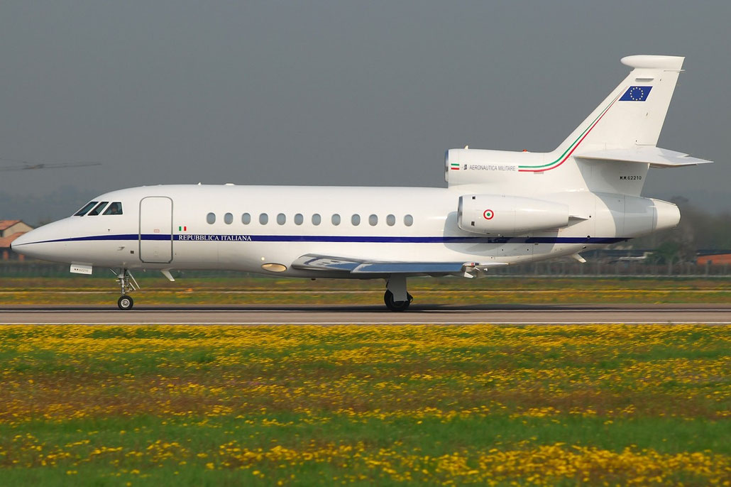 MM 62210 - Italy - Air Force - Dassault Falcon 900EX - MM62210 @ Aeroporto di Verona © Piti Spotter Club Verona