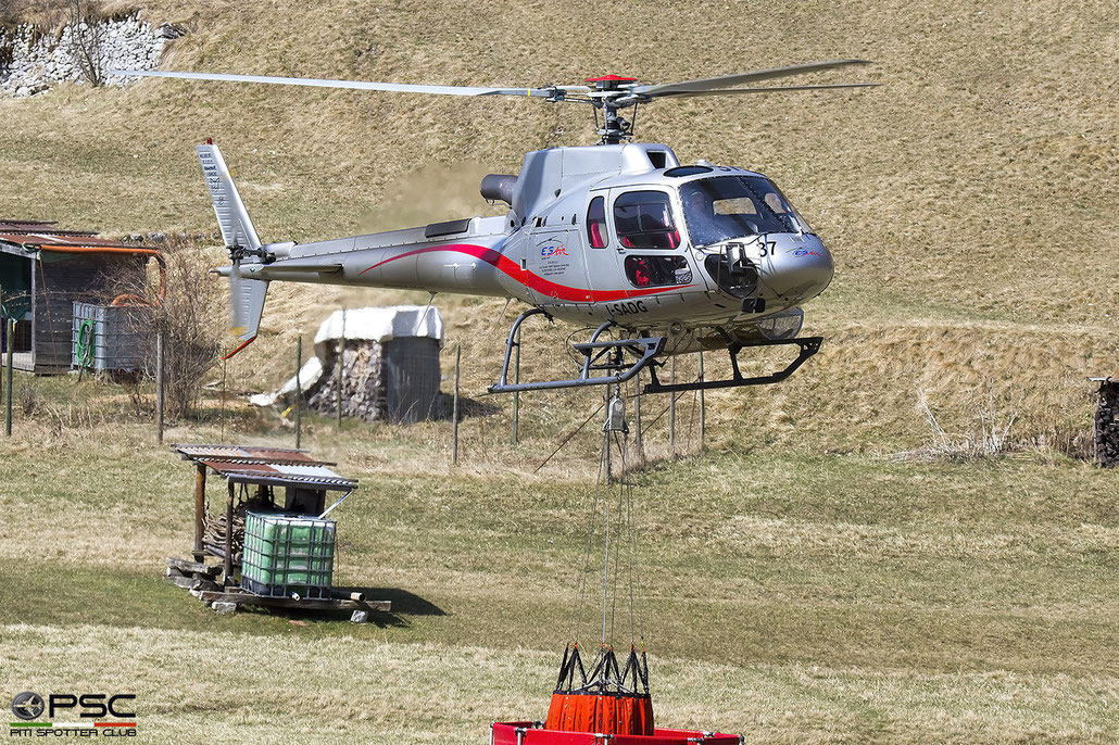 I-SADG  Eurocopter AS 350B3 Ecureuil · Serial #: 3120 - @ Trento © 2022 Piti Spotter Club Verona