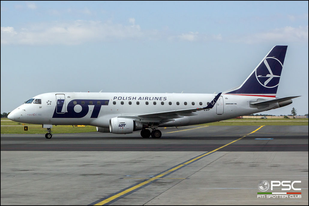 SP-LDF  ERJ170LR  17000035  LOT Polish Airlines - Polskie Linie Lotnicze  @ Praha 2018 © Piti Spotter Club Verona 