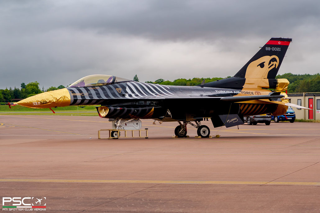 88-0021  F-16C 4R-23 132 Filo @ RIAT 2024 © Piti Spotter Club Verona