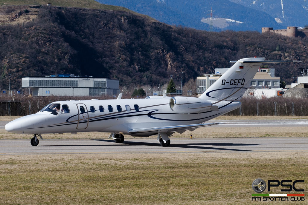 D-CEFD Ce525B 525B-0120 EFD Eisele Flugdienst @ Aeroporto di Bolzano © Piti Spotter Club Verona