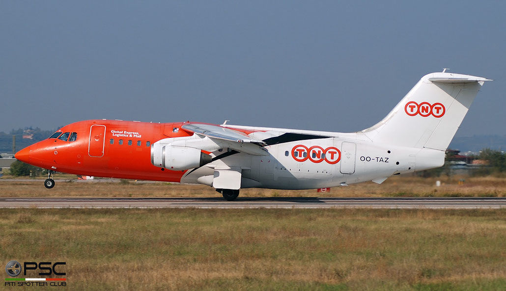 OO-TAZ BAe146-200QC E2188 TNT Airways @ Aeroporto di Verona   © Piti Spotter Club Verona
