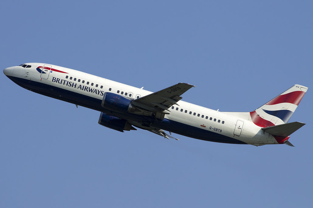 G-GBTB B737-436 25860/2545 British Airways @ Venezia Airport 05.09.2014 © Piti Spotter Club Verona