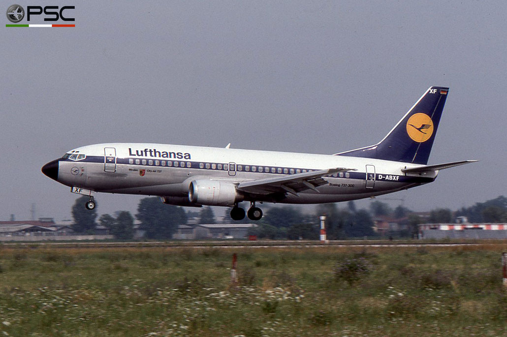 D-ABXF B737-330 23527/1285 Lufthansa © 2018 courtesy of Marco Ceschi - Piti Spotter Club Verona