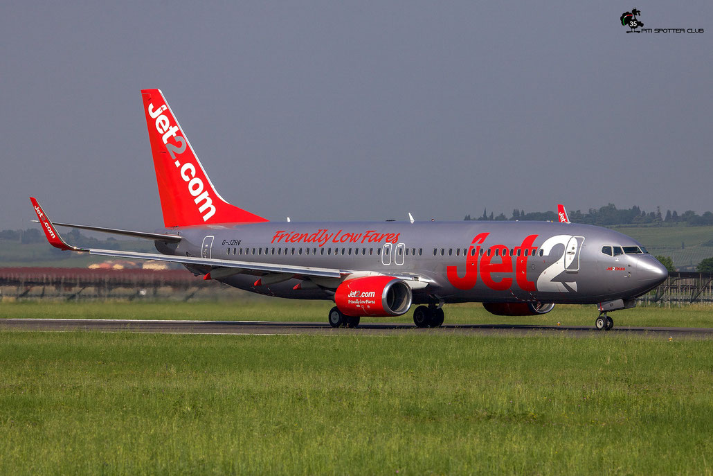 G-JZHV B737-800 63152/6279 Jet2 @ Aeroporto di Verona 05.2023  © Piti Spotter Club Verona