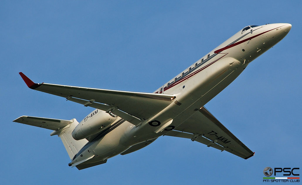 T7-AKM ERJ135BJ 14501232 Umatila Trading Ltd @ Aeroporto di Verona 09.2019  © Piti Spotter Club Verona