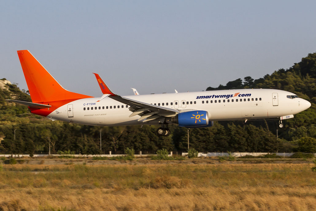 C-FTDW B737-808 34704/1958 Sunwing Airlines @ Rhodes Airport 07.2015 © Piti Spotter Club Verona