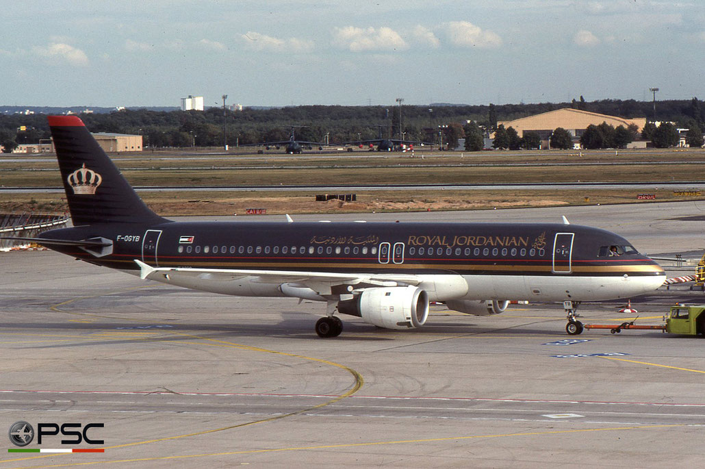 F-OGYB A320-211 88 Royal Jordanian © 2018 courtesy of Marco Ceschi - Piti Spotter Club Verona