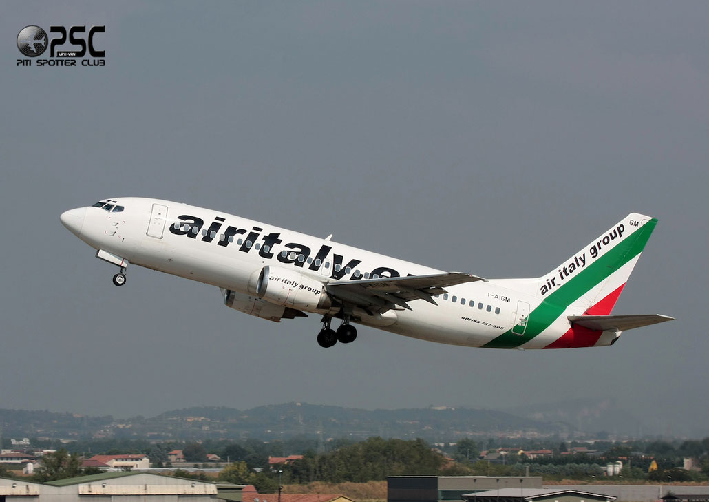I-AIGM  B737-3Q8  24299/1598  Air Italy (2005)  @ Aeroporto di Verona © Piti Spotter Club Verona 
