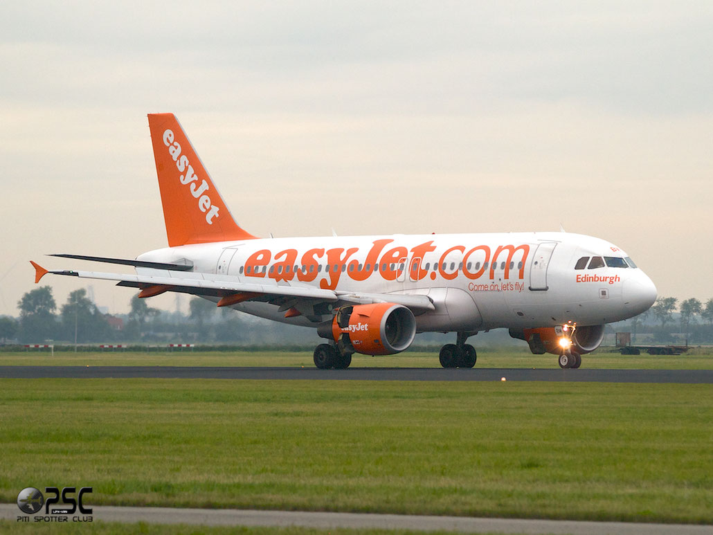 G-EZBM A319-111 3059 EasyJet Airline @ Amsterdam Airport 20.09.2013 © Piti Spotter Club Verona