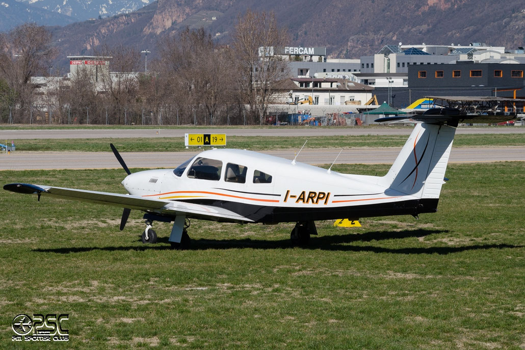 I-ARPI PIPER PA28RT-201T 28R-7931273 @ Aeroporto di Bolzano © Piti Spotter Club Verona