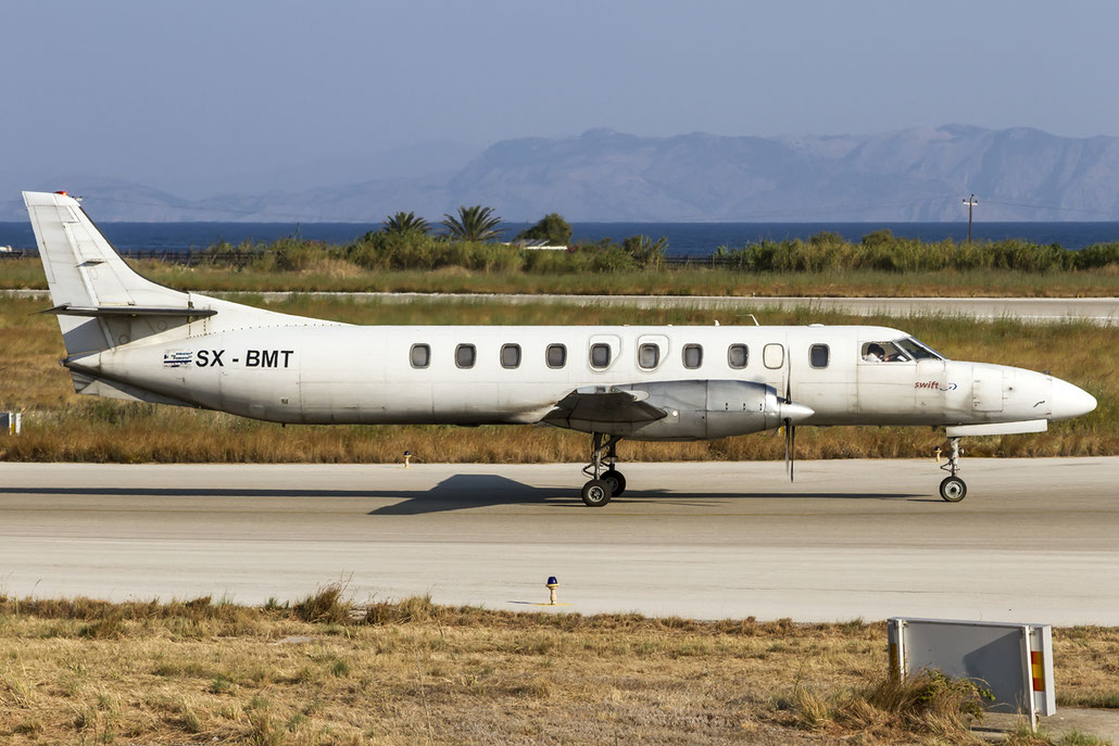 SX-BMT SA227AC AC-699 Swiftair Hellas @ Rhodes Airport 07.2015 © Piti Spotter Club Verona