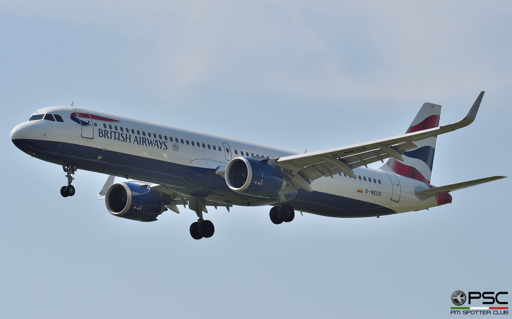G-NEOS A321-251NX 8637 British Airways @ Aeroporto di Verona 07.2020  © Piti Spotter Club Verona