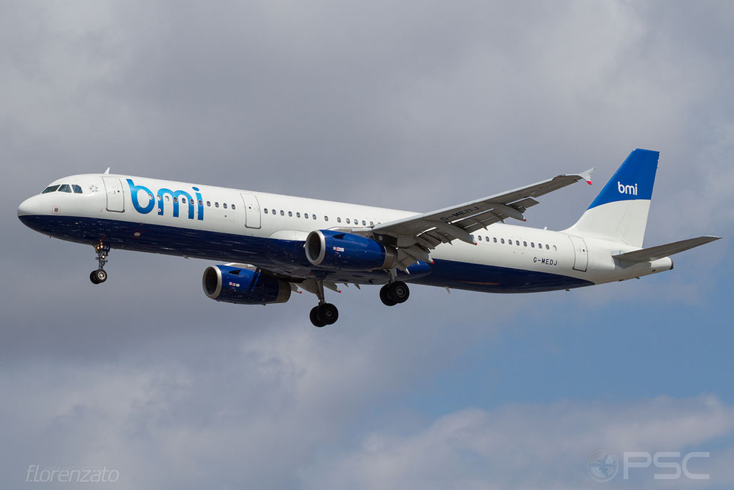 G-MEDJ A321-231 2190 BMI - British Midland International @ London Heathrow Airport 2010 © Piti Spotter Club Verona