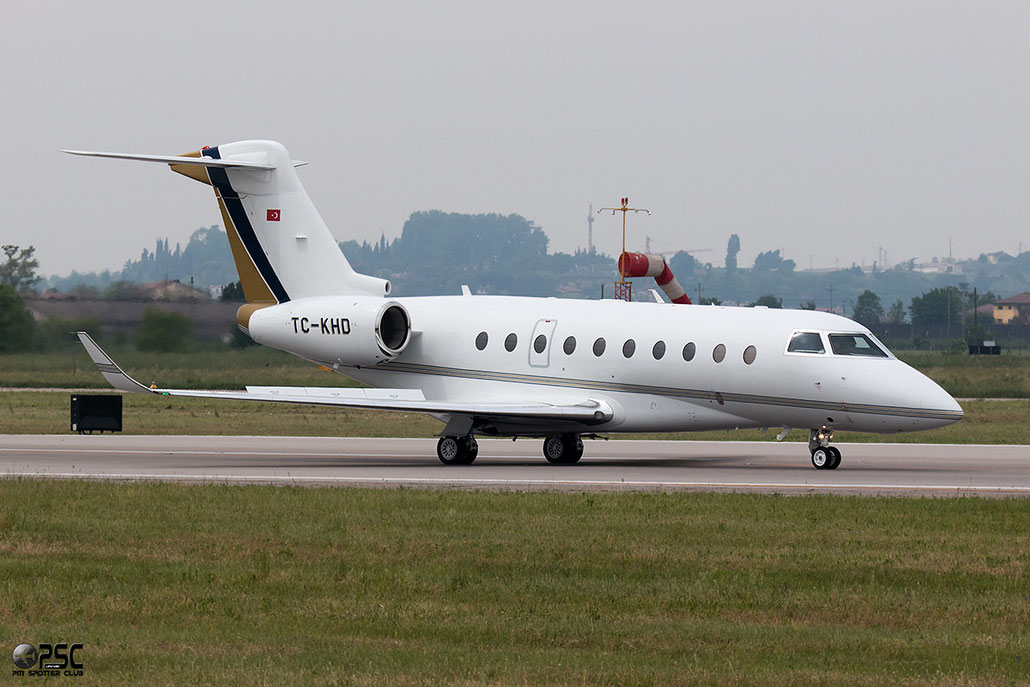 TC-KHD G280 2037 Kortez havaclik Turism ve Tirazet AS @ Aeroporto di Verona © Piti Spotter Club Verona