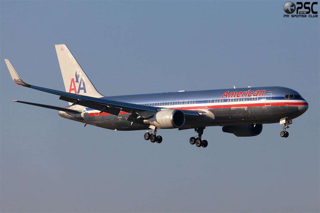 N352AA B767-323ER 24033/205 American Airlines @ Milano Malpensa Airport 24.02.2014 © Piti Spotter Club Verona