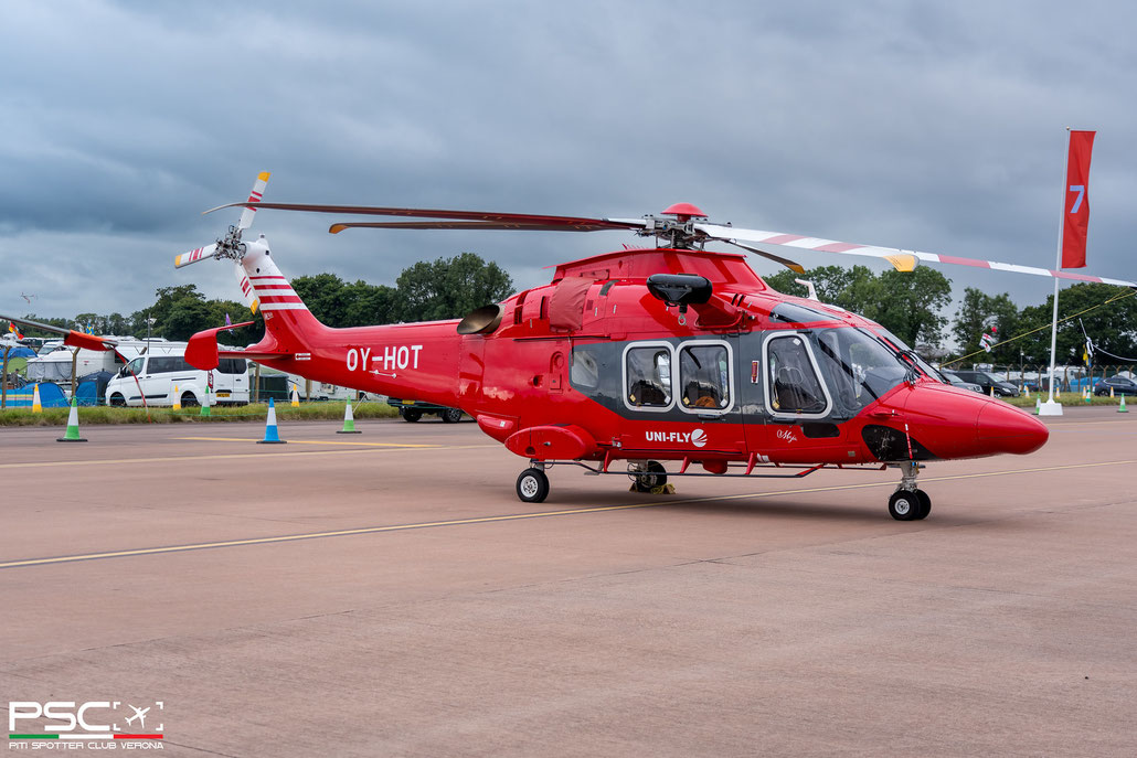 OY-HOT AgustaWestland AW169 Uni-Fly @ RIAT 2024 © Piti Spotter Club Verona