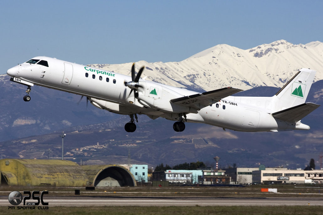 YR-SBH Saab 2000 2000-050 Carpatair