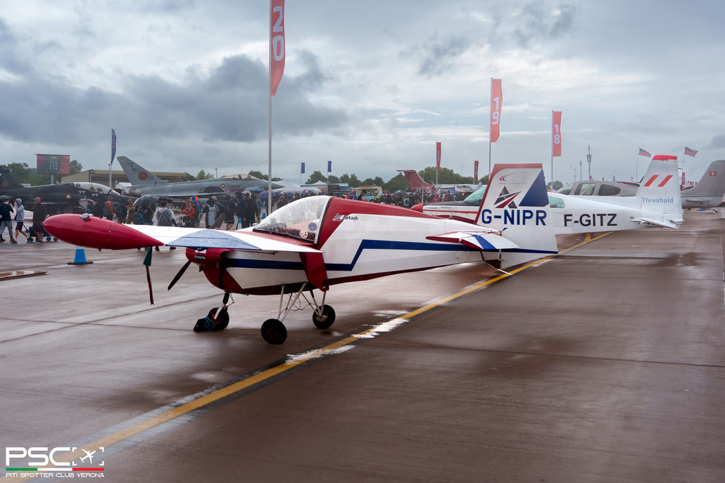 G-NIPR Private Slingsby T.66 Mk.III Nipper @ RIAT 2024 © Piti Spotter Club Verona