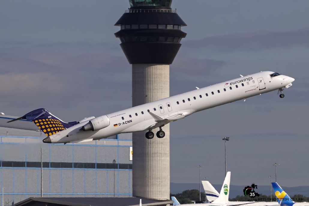 D-ACNN CRJ900LR 15254 Eurowings @ Manchester Airport 21.06.2015 © Piti Spotter Club Verona