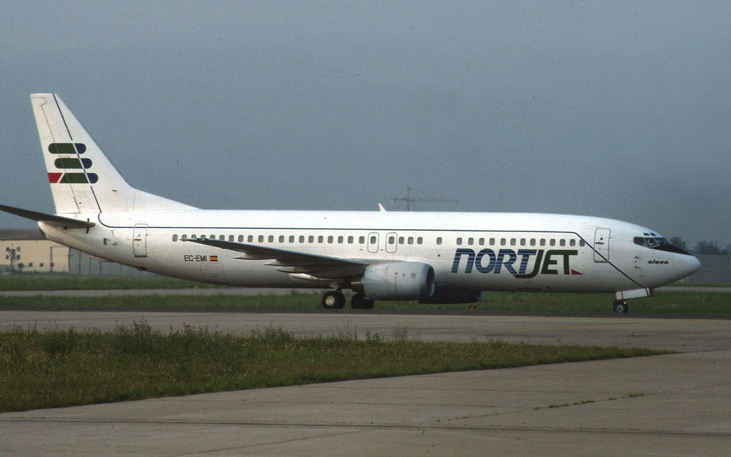 EC-EMI  B737-4Y0  23979/1661  Nortjet @ Aeroporto di Verona © Piti Spotter Club Verona