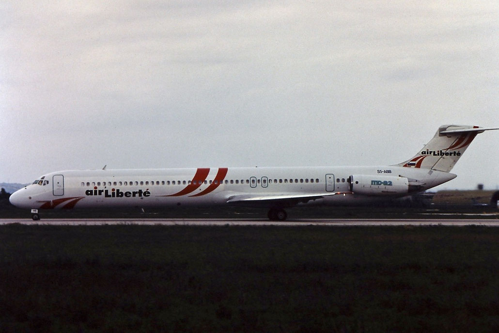 S5-ABB MD-82 48087/1035 Air Liberté Tunisie @ Aeroporto di Verona © Piti Spotter Club Verona