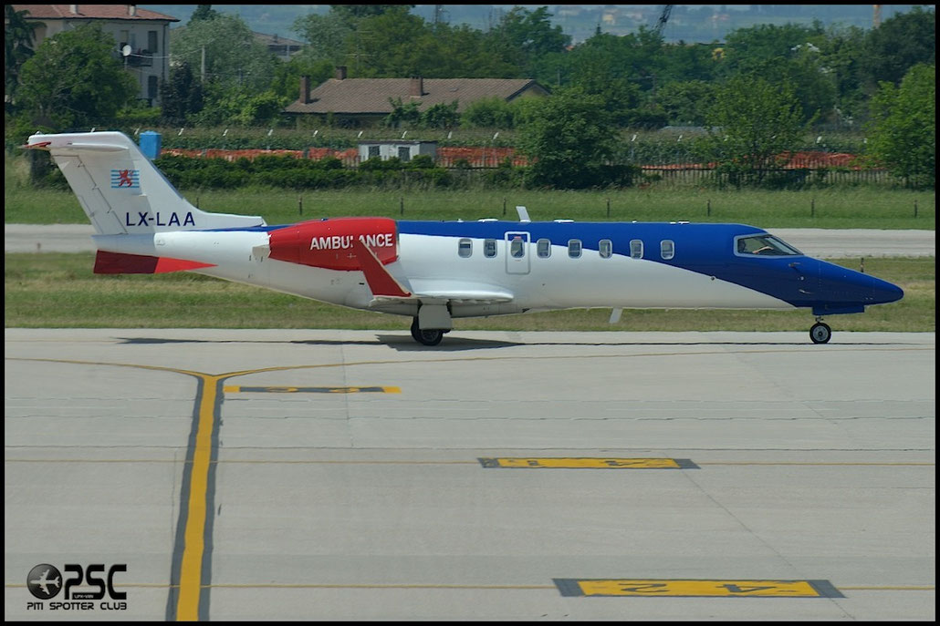 LX-LAA Learjet 45 45-308 Ducair SA / Luxembourg Air Rescue