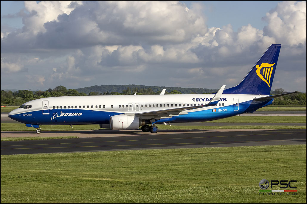 EI-DCL B737-8AS 33806/1576 Ryanair @ Manchester Airport 13.05.2013 © Piti Spotter Club Verona
