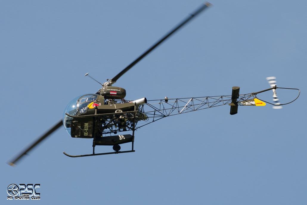 OE-XDM Bell 47G-3B-1 B47G 3575 The Flying Bulls GmbH @ Aeroporto di Bolzano © Piti Spotter Club Verona