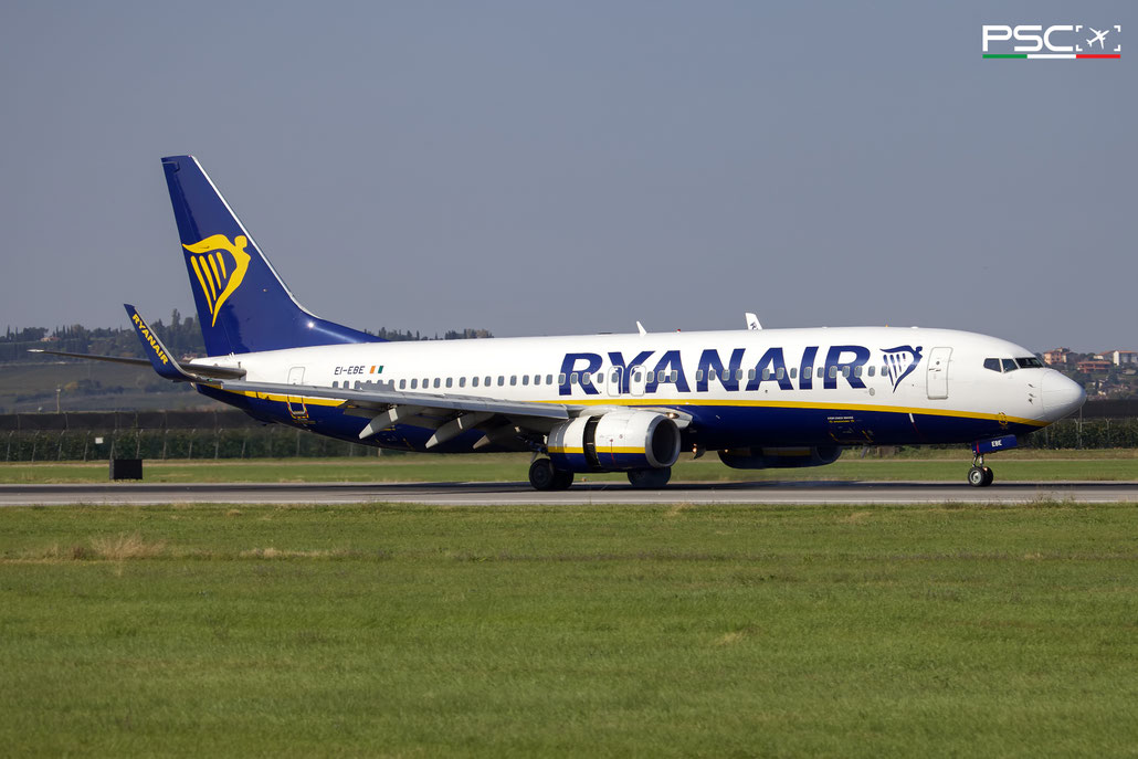 EI-EBE Boeing 737-8AS 37523 2788 cfm56-7B24  Ryanair 2009 @ Verona Villafranca 10 2025 © Piti Spotter Club Verona