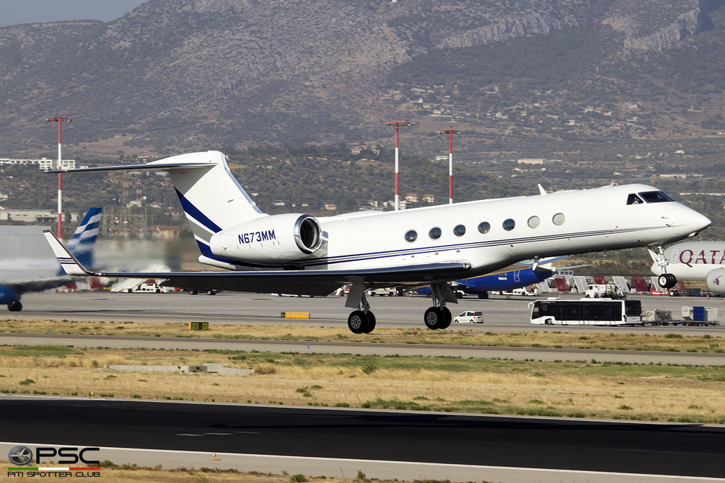 N673MM  G550  5139  Sixteen Sixty Four LLC @ Athens 2019 © Piti Spotter Club Verona