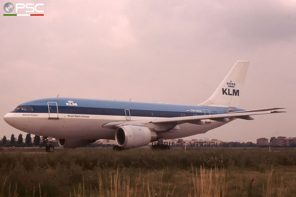 PH-AGD A310-203 264 KLM Royal Dutch Airlines © 2017 courtesy of Marco Ceschi - Piti Spotter Club Verona