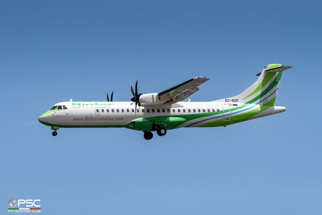 EC-NSF ATR72-600 1634 Binter Canarias @ Lanzarote 08.2023 © Piti Spotter Club Verona