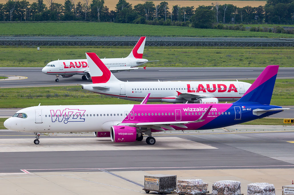 9H-WAZ Airbus A321-271NX 11250  PW1133G  Wizz Air Malta>Wizz Air 2022  @ Vienna 04 2024 © Piti Spotter Club Verona