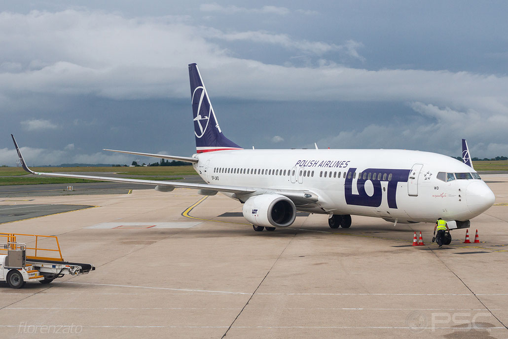 SP-LWD B737-89P 32802/1725 LOT Polish Airlines - Polskie Linie Lotnicze @ Paris CDG 2018 © Piti Spotter Club Verona